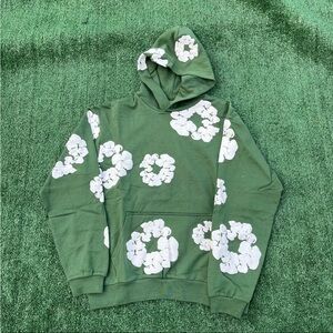 Denim Tears Hoodie/Green/Size L